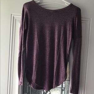 Purple long sleeve shirt by Rue21